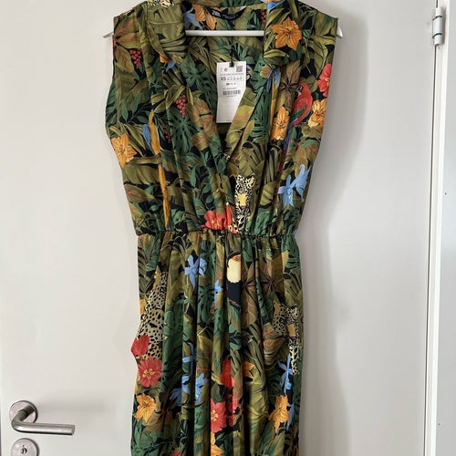 ZARA grön jumpsuit, storlek XS