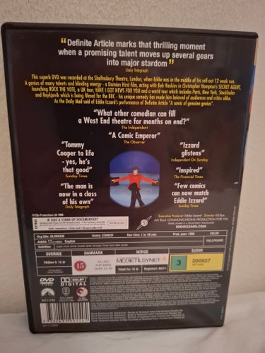 Eddie Izzard: Definite Article (DVD)