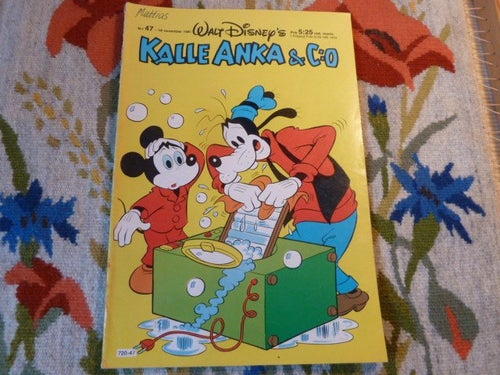 KALLE ANKA & C:O NR47, 1981,