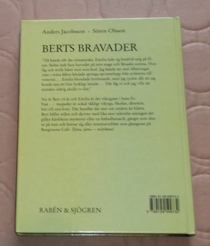 Bok Berts Bravader A Jacobsson S Olsson