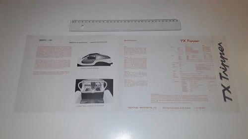 TX Tripper 4 sidor tryckt ? text engelska