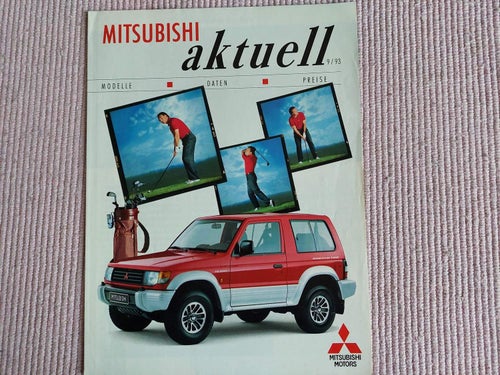 Mitsubishi aktuell 9/93 in deutsch