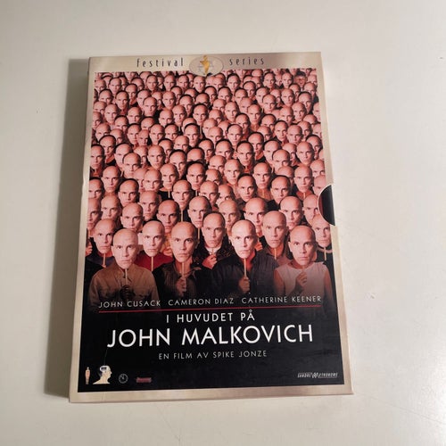 DVD - I Huvudet på John Malkovich. John Cusack