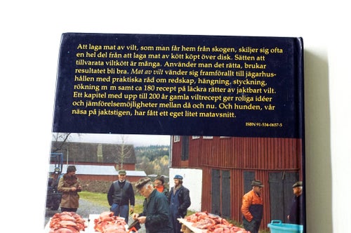 2 kokböcker om VILT & FISK