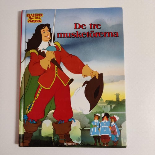 De tre musketörerna (inb) rikt illustrerad utgåva