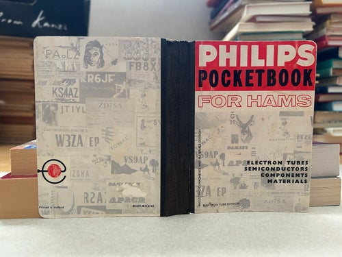 Philips pocketbook for Hams, Electron tubes Semiconductors Component Materials