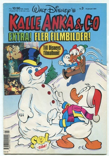 Kalle Anka & Co 1991 nr 3 Farbror Joakim Magi-magistern