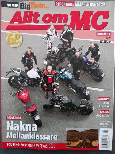 Allt om MC nr 9 2025: Honda CB1000 Hornet, Kawasaki Z 900, KTM 990 Duke