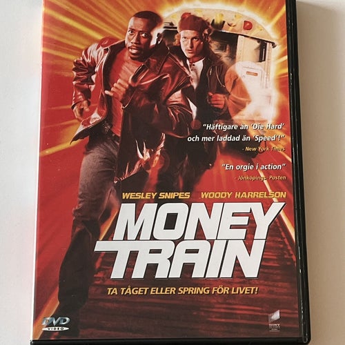 Money train (Wesley Snipes & Woody Harrelson, 1995). Beg. DVD