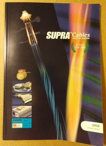 Supra Cables 2006 katalog