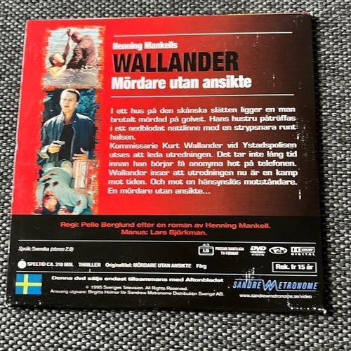 Wallander - Mördare utan ansikte (DVD)