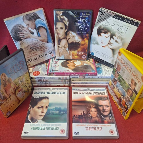 LAGERRENSNING - A WOMAN OF SUBSTANCE / VOW / GHOST mfl PAKET [OLIKA SKICK] DVD