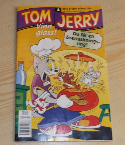 Tidning Tom & Jerry nr 5 1997