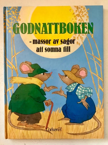GODNATTBOKEN -MASSOR AV SAGOR ATT SOMNA TILL Heidi Bruhn 1985