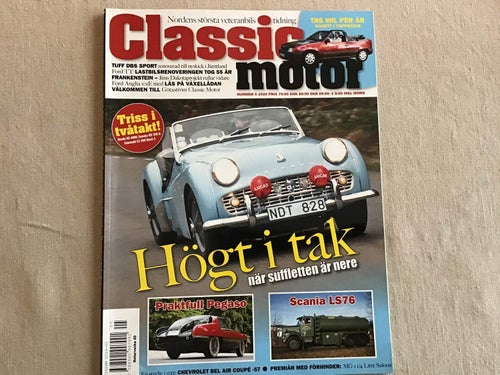 CLASSIC MOTOR NR 5 2020 TRIUMPH,HONDA NS,YAMAHA RD,CHEVA,SCANIA VABIS,DBS SPORT