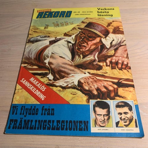 Tidningen Rekord Rekordmagasinet 1961 nr 44