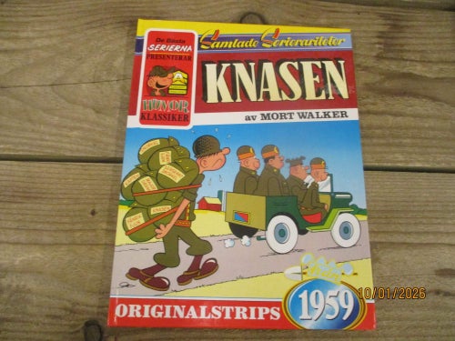 Samlade Serierariteter Knasen Originalstrips från 1959