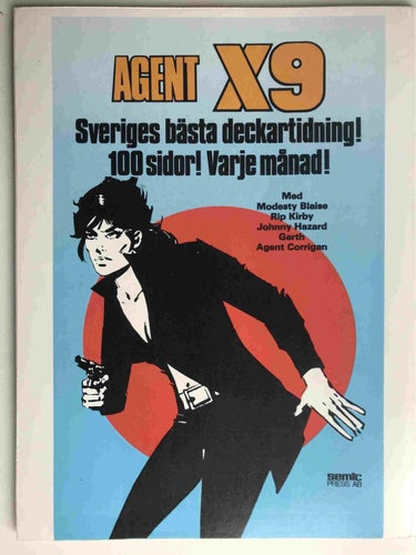 Agent X9 Specialalbum 1990. VF-NM