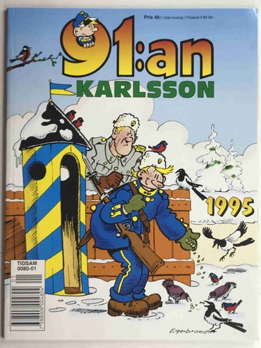 91:an Karlsson Julalbum 1995: Oläst!