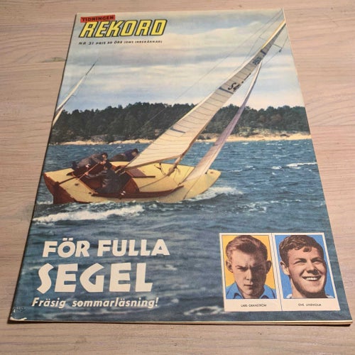 Tidningen Rekord Rekordmagasinet 1960 nr 31
