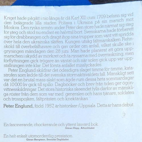 Poltava - Peter Englund - 1988