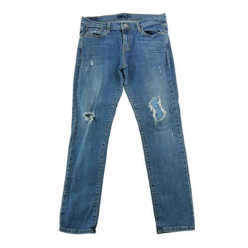 Levi Strauss 513 Boyfriend Jeans Women Size W30/L30 #QWE4245