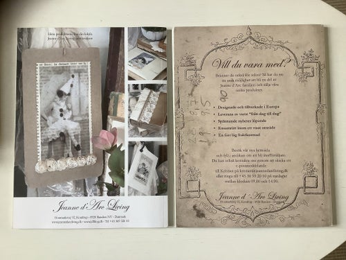 Tidningar Jeanne d'Arc Living, inredningsmagasin - shabby chic och lantligt