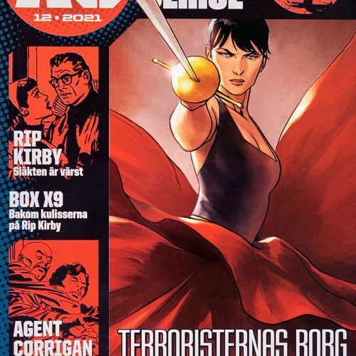 Agent X9 Serietidning 2021 nr 12 (Oläst arkivex) Modesty Blaise