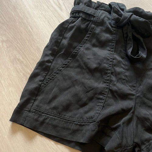 Svarta shorts stl 36 s H&M