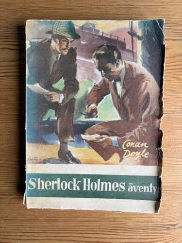 Sherlock Holmes äventyr - Conan Doyle - 1954 - AB Lindqvists Förlag