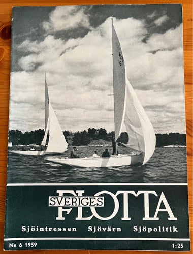 Tidningen Sveriges Flotta Nr 6 1959