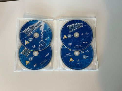 Box - Back to the future / Tillbaka till framtiden 1-3 -- eng text
