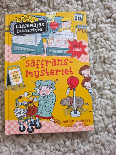 LasseMajas Detektivbyrå - Saffransmysteriet av Martin Widmark och Helena