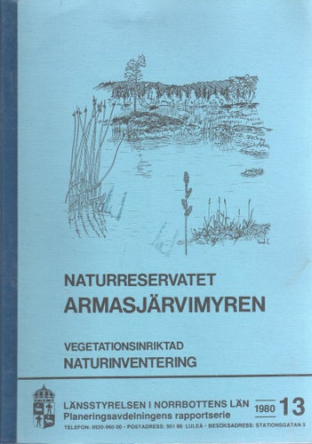 Armasjärvimyren - Naturinventering