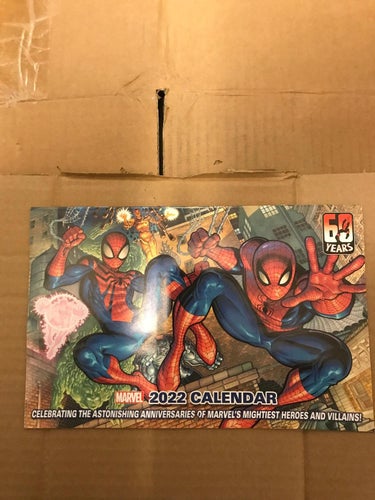 Brand New Marvel 2022 Calendar