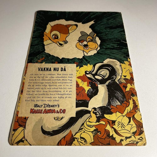 Walt Disneys serier nr 5B 1952, läsex! GD