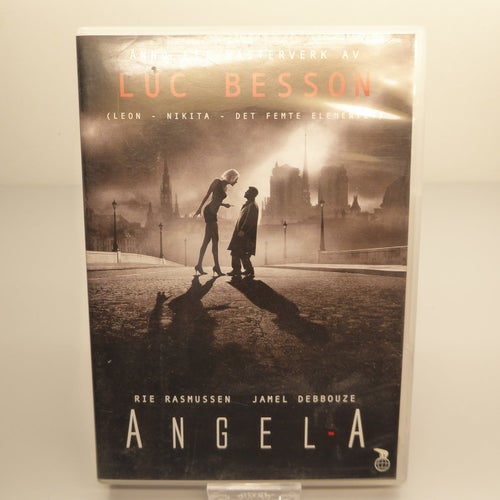 Angela A - Luc Besson, Region 2, DVD-film, Svensk text, Fint skick
