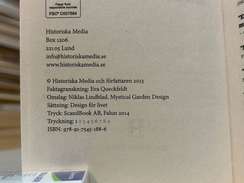 Berömda Sista Ord Och Historien Bakom Dem av Åke Persson, Very G+
