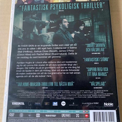 In their skin, Dvd