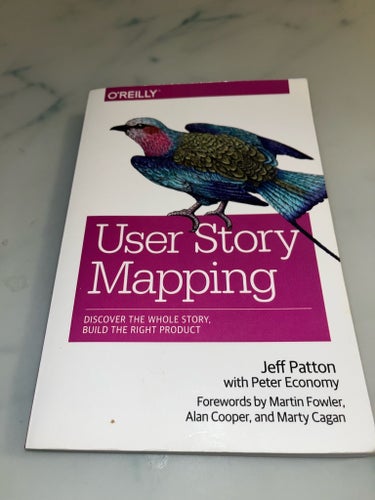 User Story Mapping av Jeff Patton, okänt publiceringsår