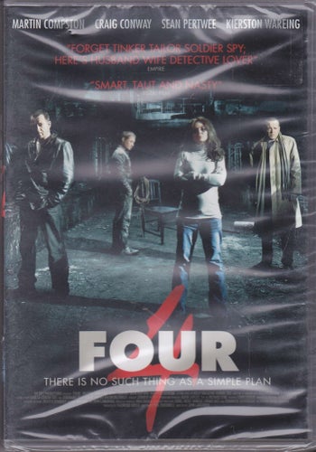 DVD / Four 4 / Martin Compston, Craig Conway, Sean Pertwee / Ny & Inplastad