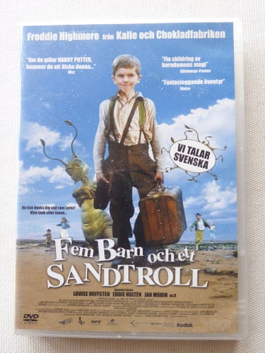 DVD Fem barn och ett sandtroll