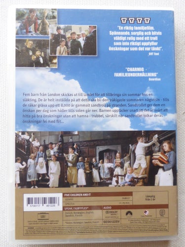 DVD Fem barn och ett sandtroll