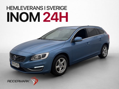 Volvo V60 D3 Momentum VOC Värmare Sensorer Farthållare
