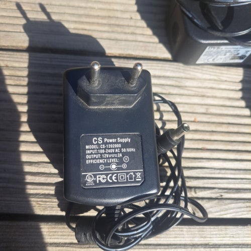 Strömadaptrar 12V, 3-pack