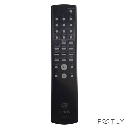 Denon RC-1132 Fjärrkontroll CD-Spelare Svart Remote Control Compact Disc Audio