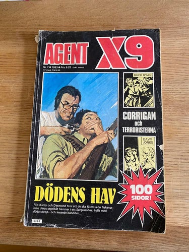 Agent X9, dödens hav
