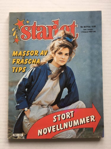 Starlet Nr 35 1982 - idolbilder NICOLE och STING i THE POLICE