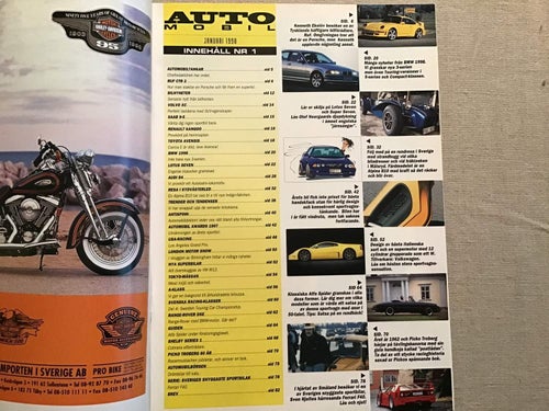 AUTOMOBIL NR 1 1998 RUF CTR 2,VOLVO XC,BMW 3 SERIEN,SAAB 9-5,SHELBY SERIES 2,