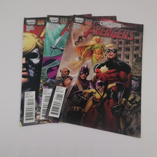 Chaos Wars - Dead Avengers #1-3 - Marvel